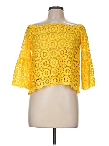 INA 3/4 Sleeve Blouse (view 1)