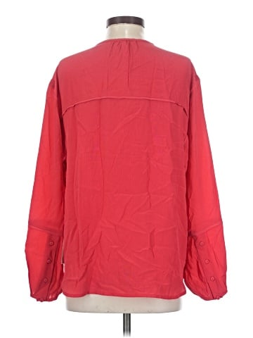 Mirth Long Sleeve Silk Top (view 2)