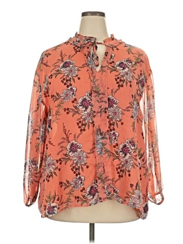 Jessica Simpson 3/4 Sleeve Blouse (view 1)