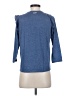 MICHAEL Michael Kors Blue 3/4 Sleeve Top Size S - photo 2