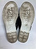 Via Spiga 100% Leather Black Sandals Size 5 - photo 5