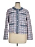 Ann Taylor LOFT Outlet Tweed Blue Jacket Size XL Petite - photo 1