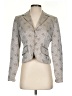 Kay Unger 100% Acetate Paisley Gray Blazer Size 2 - photo 1