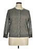 Ann Taylor LOFT Silver Cardigan Size XL - photo 1