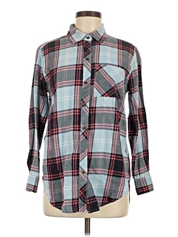 Faded Glory Long Sleeve Button-Down Shirt (view 1)