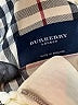 Burberry 100% Polyester Argyle Ivory Quilted Jacket Size XS - photo 12
