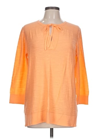 Ann Taylor LOFT Outlet 3/4 Sleeve T-Shirt (view 1)