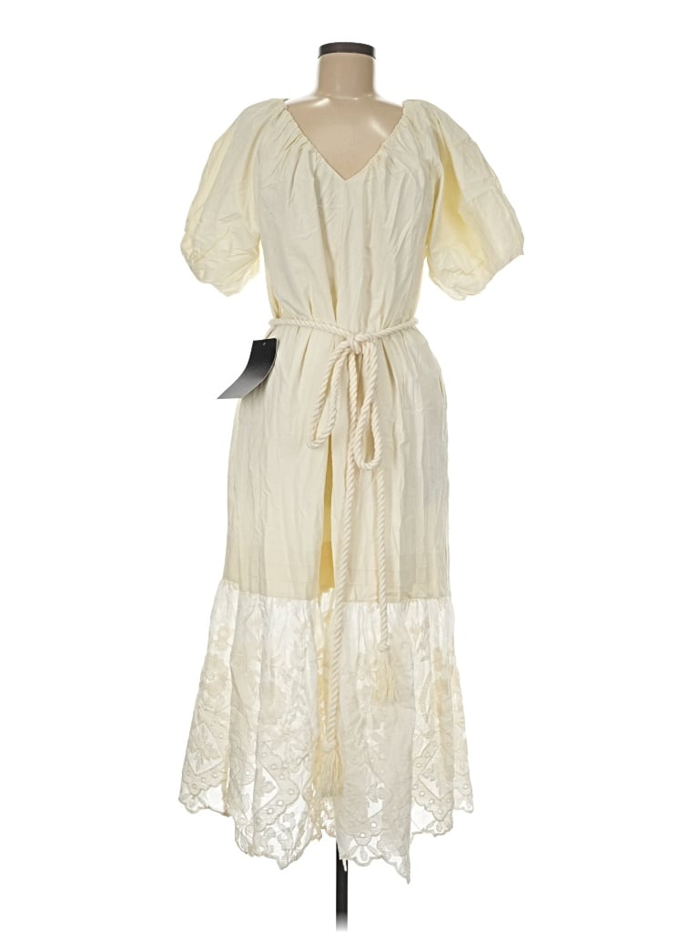Pre-owned Tuckernuck Casual Dress In Ivory
