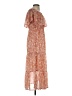 Mittoshop Paisley Orange Casual Dress Size S - photo 4