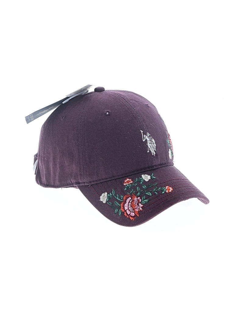 U.s. Polo Assn Baseball Cap In Burgundy