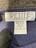 Petite Sophisticate Blue Pullover Sweater Size P Petite - photo 7
