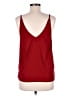 American Apparel Red Sleeveless Blouse Size M - photo 2