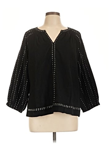 Purejill 3/4 Sleeve Blouse (view 1)
