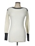 Patty Boutik Color Block Ivory Pullover Sweater Size L - photo 1