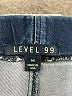 Level 99 Chevron-herringbone Blue Jeans Size M - photo 7