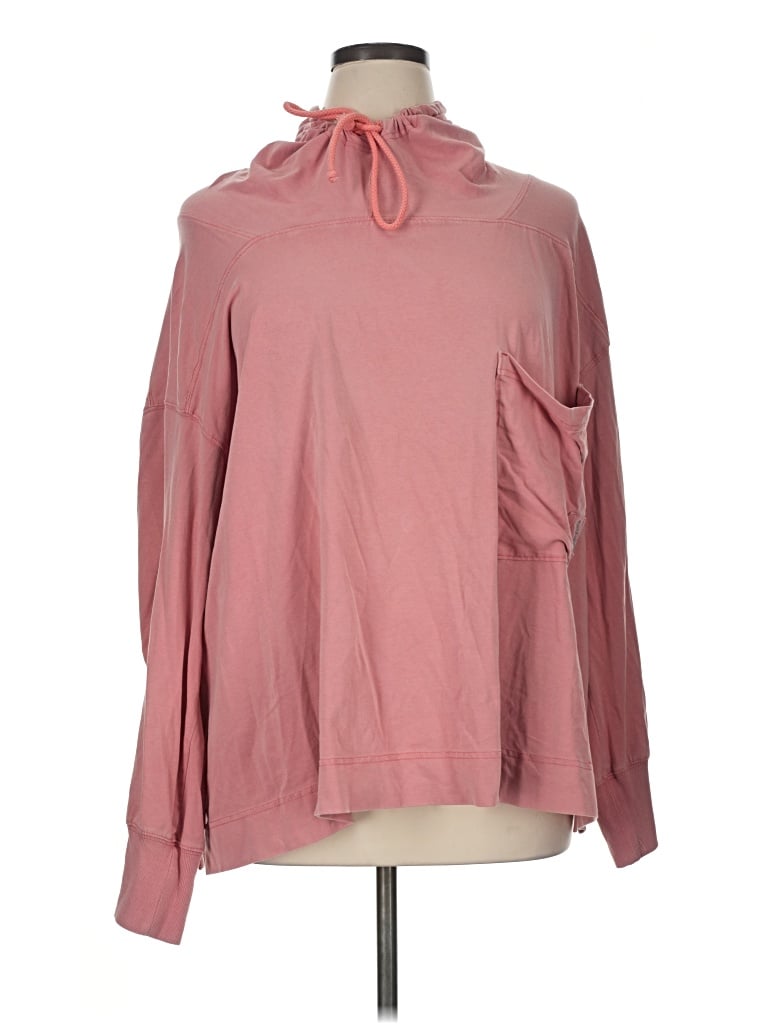 Pre-owned Fp Movement Long Sleeve Turtleneck In Pink