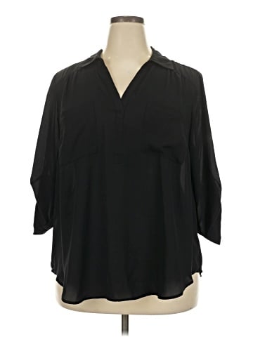 Torrid 3/4 Sleeve Blouse (view 1)