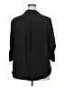 Torrid 100% Polyester Black 3/4 Sleeve Blouse Size 2X Plus (2) - photo 2