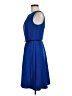 Alyx Solid Blue Casual Dress Size 8 - photo 5