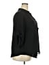 Torrid 100% Polyester Black 3/4 Sleeve Blouse Size 2X Plus (2) - photo 4