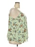 Torrid 100% Polyester Green Sleeveless Blouse Size 2X Plus (2) - photo 4