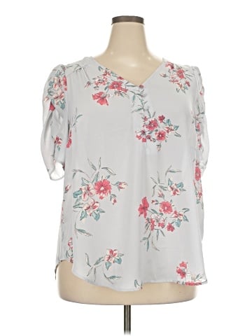 Torrid 3/4 Sleeve Blouse (view 1)