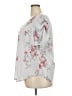 Torrid 100% Polyester Gray 3/4 Sleeve Blouse Size 2X Plus (2) - photo 5
