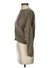 DKNY Jeans 100% Cotton Metallic Tan Pullover Sweater Size XS - photo 5