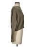 DKNY Jeans 100% Cotton Metallic Tan Pullover Sweater Size XS - photo 4