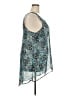 Torrid 100% Polyester Teal Sleeveless Blouse Size 2X Plus (2) - photo 4