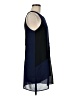 Astr Color Block Blue Casual Dress Size M - photo 4