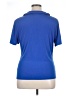 Boston Proper 100% Polyester Blue Short Sleeve Blouse Size XL - photo 2