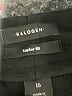 Halogen Solid Black Dress Pants Size 16 - photo 4
