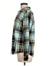 St. John's Bay 100% Cotton Plaid Teal Long Sleeve Button-Down Shirt Size M - photo 5