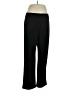 Susan Graver Solid Black Dress Pants Size L - photo 1