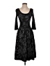 Campaigne Paisley Black Cocktail Dress Size S (estimated) - photo 1