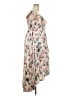 Torrid 100% Rayon Floral Ivory Casual Dress Size 2X Plus (2) - photo 4