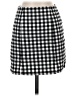 Papaya Checkered-gingham Black Casual Skirt Size S - photo 1
