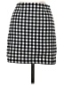 Papaya Checkered-gingham Black Casual Skirt Size S - photo 2
