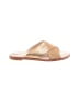 Cole Haan 100% Leather Gold Sandals Size 5 - photo 1