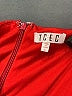 TCEC 100% Polyester Red Casual Dress Size L - photo 7