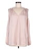 Do & Be Pink Long Sleeve Blouse Size M - photo 1