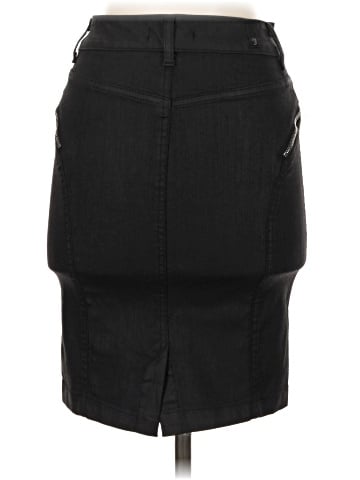 7 For All Mankind Denim Skirt (view 2)