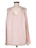 Do & Be Pink Long Sleeve Blouse Size M - photo 2