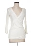 Cache Ivory 3/4 Sleeve Top Size L - photo 1