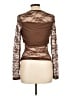 Timing Brown Long Sleeve Top Size L - photo 2