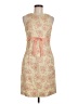 Laundry by Shelli Segal Paisley Tan Cocktail Dress Size 6 - photo 1