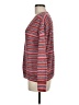 Nic + Zoe Chevron-herringbone Red Pullover Sweater Size M - photo 5