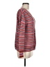Nic + Zoe Chevron-herringbone Red Pullover Sweater Size M - photo 4