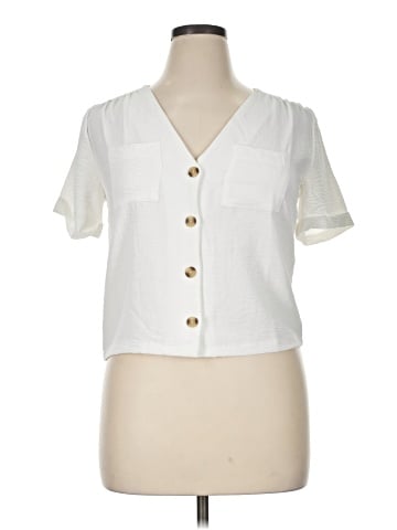 Monteau Short Sleeve Blouse (view 1)